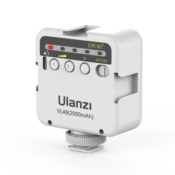 Відео світло міні LED 5500К CRI 95+ білий Ulanzi VL49