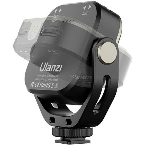 Відеосвітло з регулюванням нахилу CRI 95+ 2500-6500К Ulanzi VL66 RGB