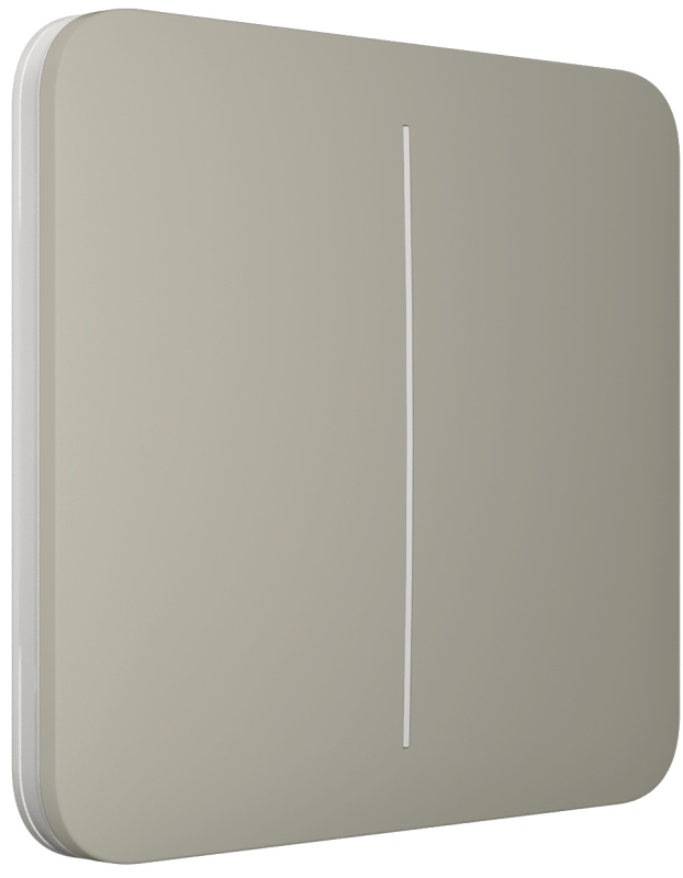 Вимикач Ajax LightSwitch 2-клавішний Olive