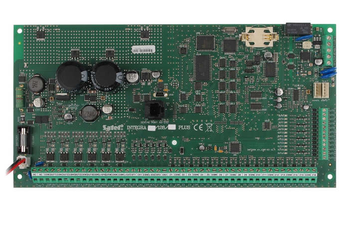 Плата приймально-контрольного приладу Satel INTEGRA 128 Plus