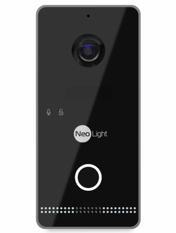 Виклична панель Neolight OPTIMA IPW графіт/чорний акрил