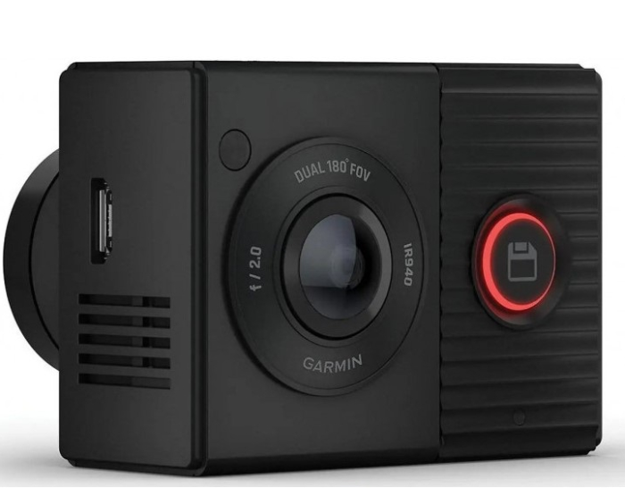 Відеореєстратор автомобільний Garmin DASH CAM TANDEM Black (010-02259-01)