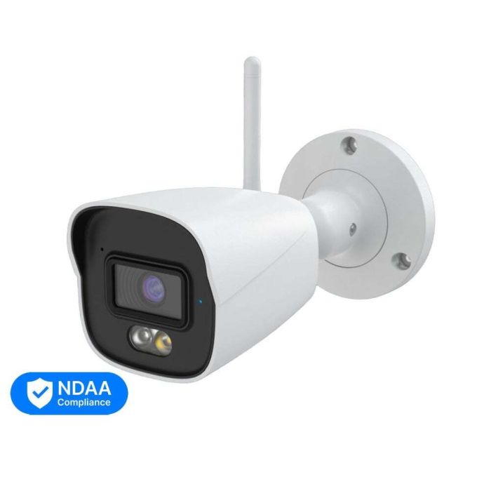 Комплект IP-відеонагляду на 2 камери TVT IP-Video Kit 2x5Mp (B) WiFi: 2 циліндричні 5Mp WiFi відеокамери + 4-канальний 8Mp відеореєстратор