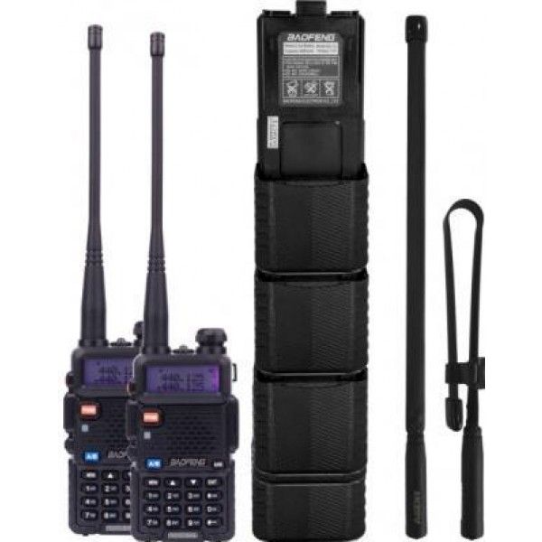 Портативна рація Baofeng UV-5RHC Tactical Black
