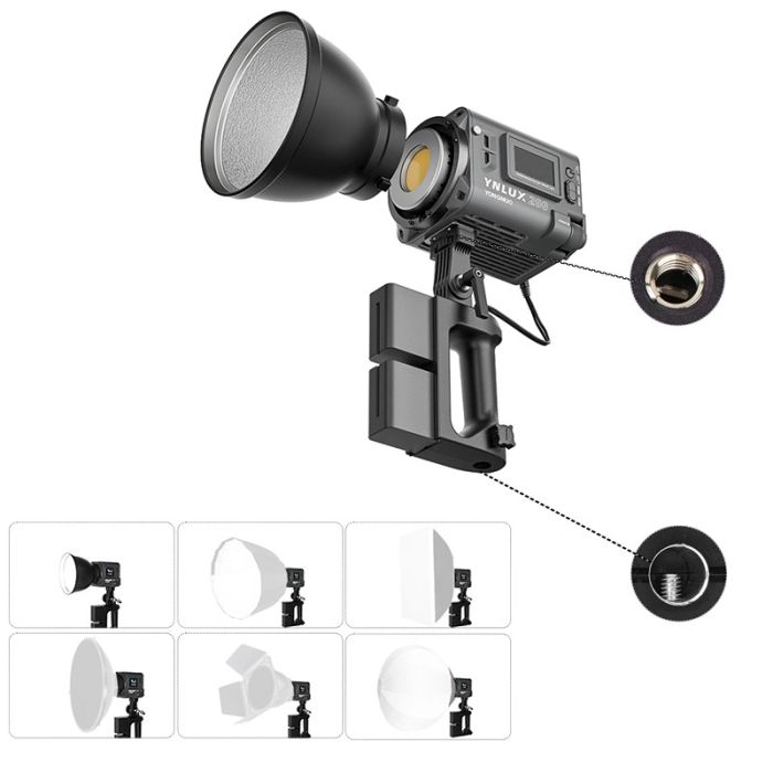 Постійне світло LED Bi-Color CRI 95+ 200Вт 2700К-6500К Yongnuo YNLUX200